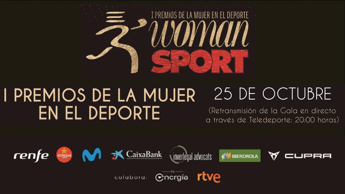 Llega la I edición de los Premios Woman-Sport, la gran gala de la mujer en el deporte Llega la I edición de los Premios Woman-Sport, la gran gala de la mujer en el deporte