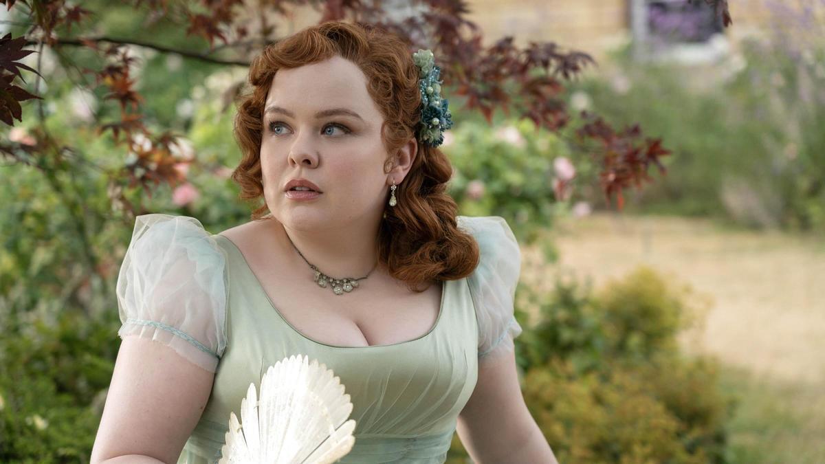 Nicola Coughlan (Penelope) en la nueva temporada de 'Los Bridgerton'.
