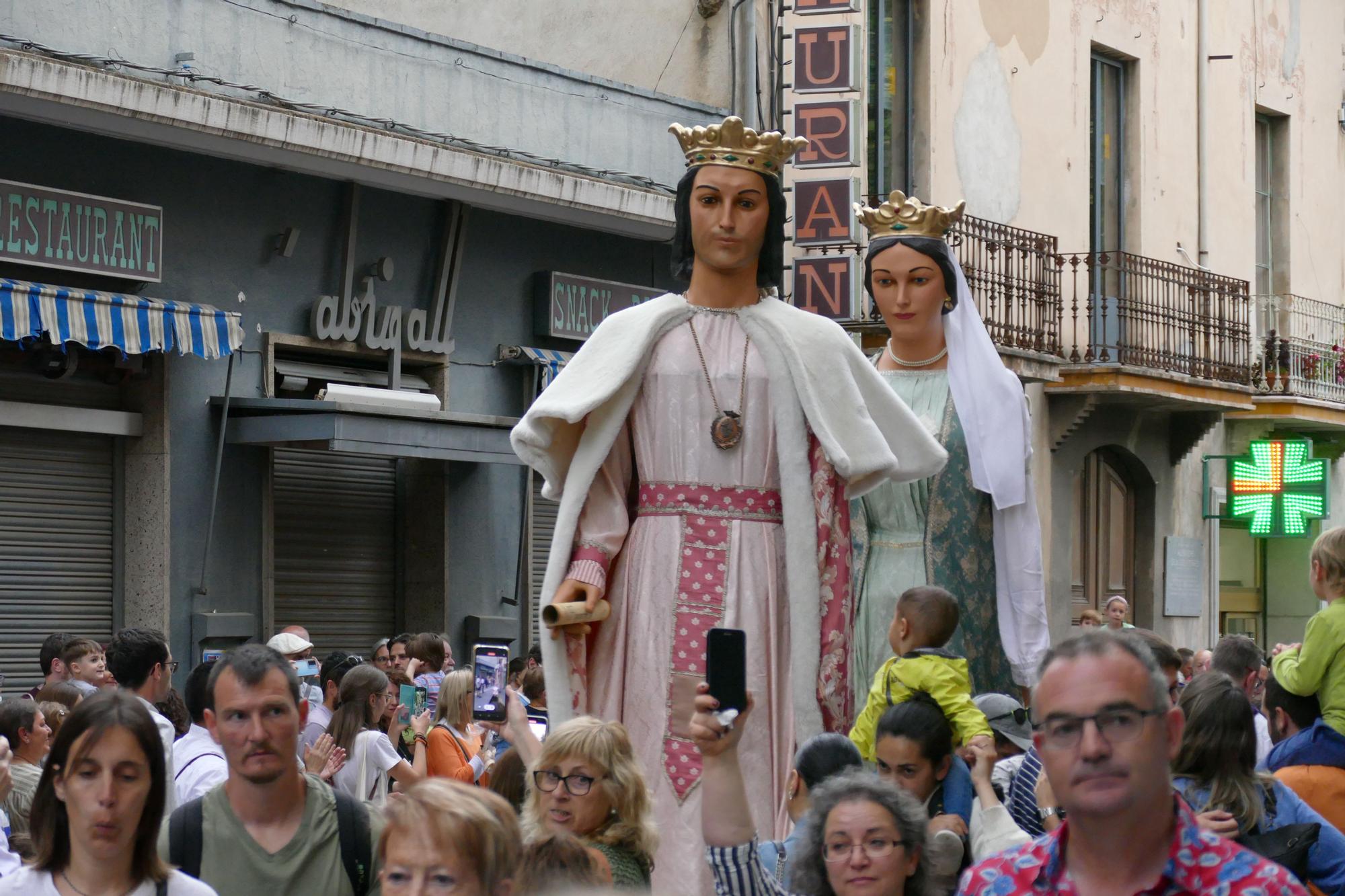 Les imatges del Seguici i pregó de les festes i fires de Santa Creu de Figueres