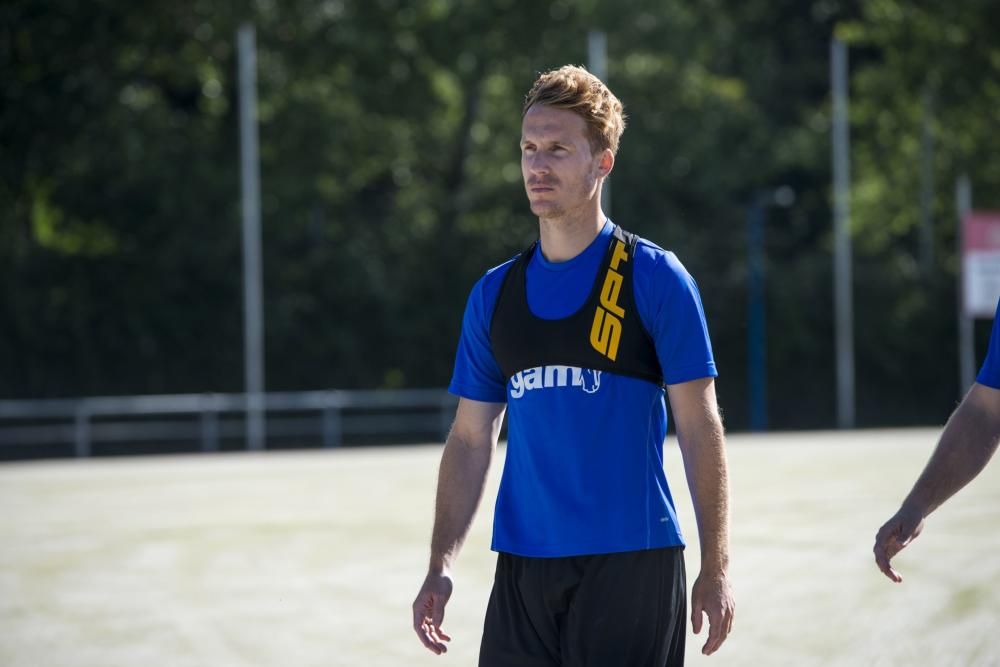 Entrenamiento del Real Oviedo