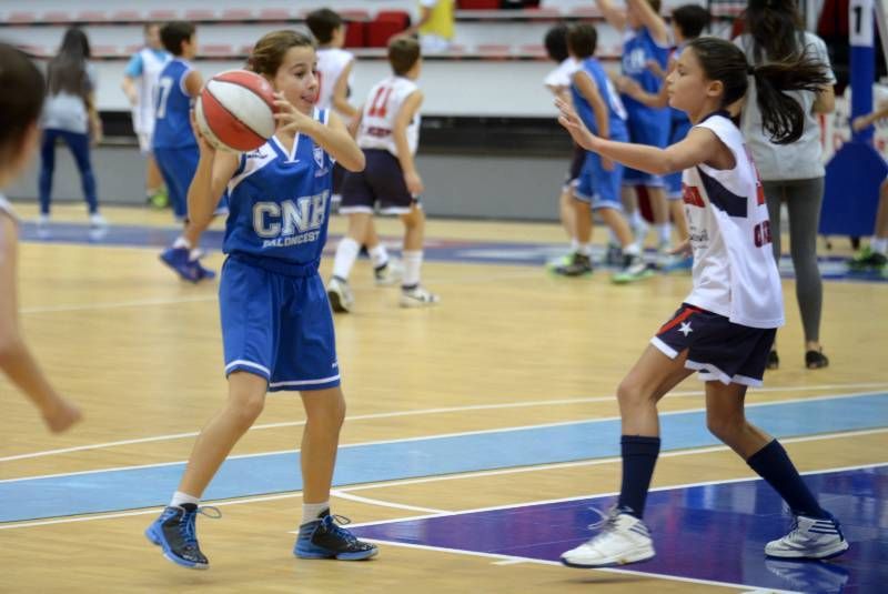 DÍA DEL MINIBASKET. Partidos de las 11:15 horas