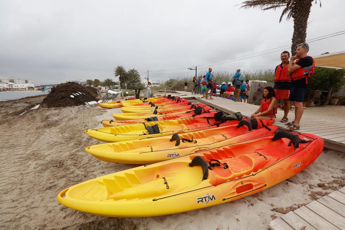 Galería: Kayaks y mar para mantener viva la memoria de Dell’Agnolo