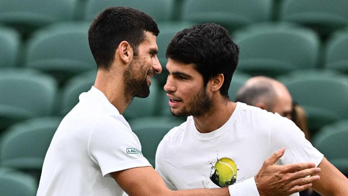 Respeto entre Alcaraz y Djokovic