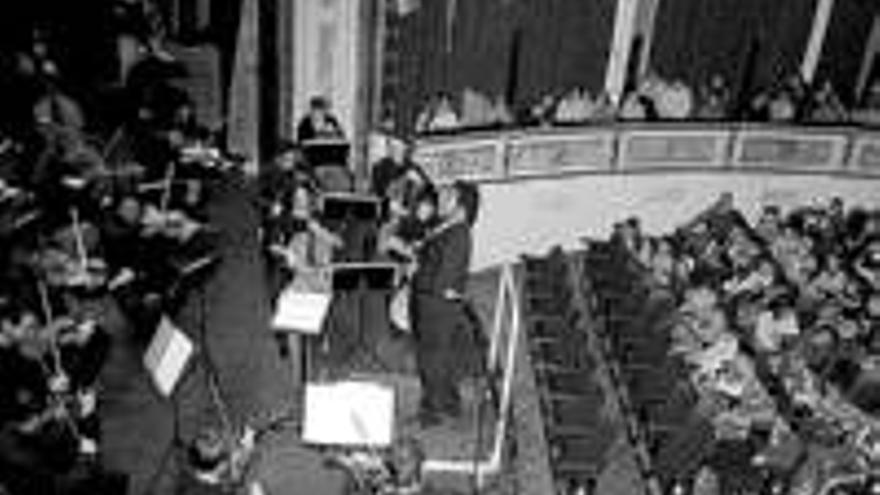 Concierto de santa cecilia organizado por el conservatorio en el gran teatro