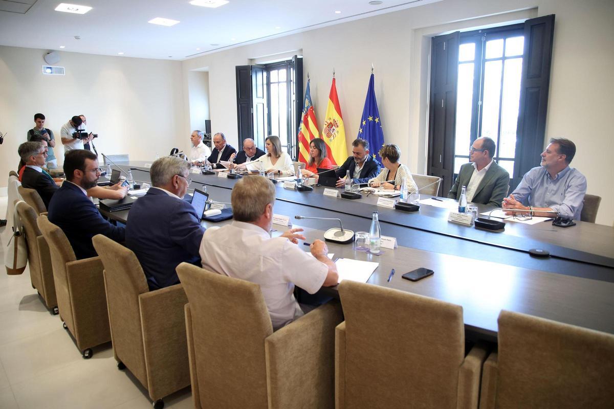 Reunión del Consejo de Administración del puerto de València.
