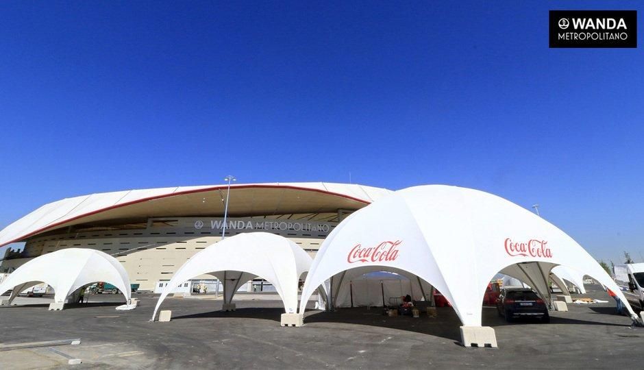 El nou estadi de l'Atlético de Madrid