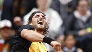 El tenista griego Stefanos Tsitsipas, en este Roland Garros.