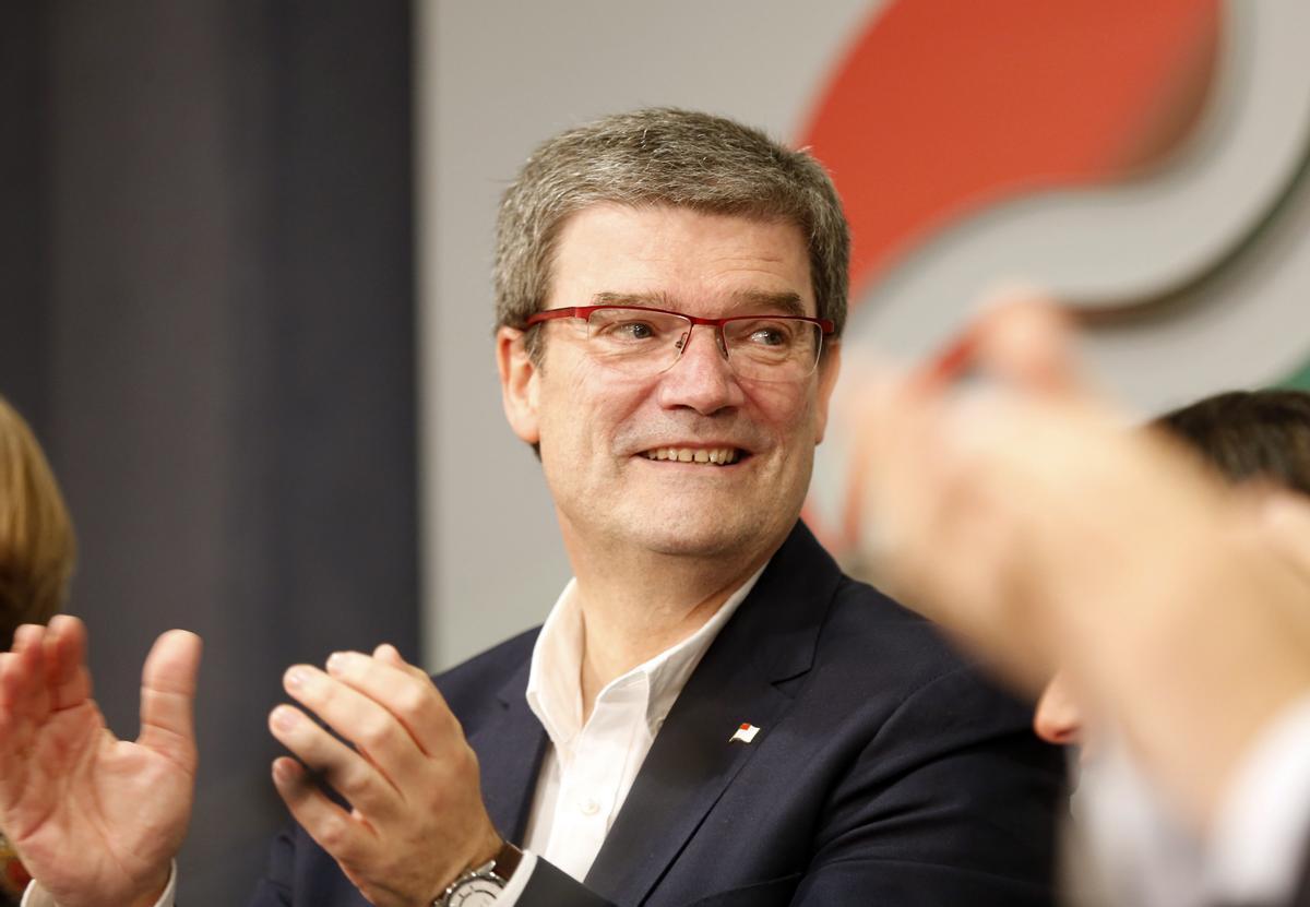 El alcalde de Bilbao, Juan Mari Aburto.