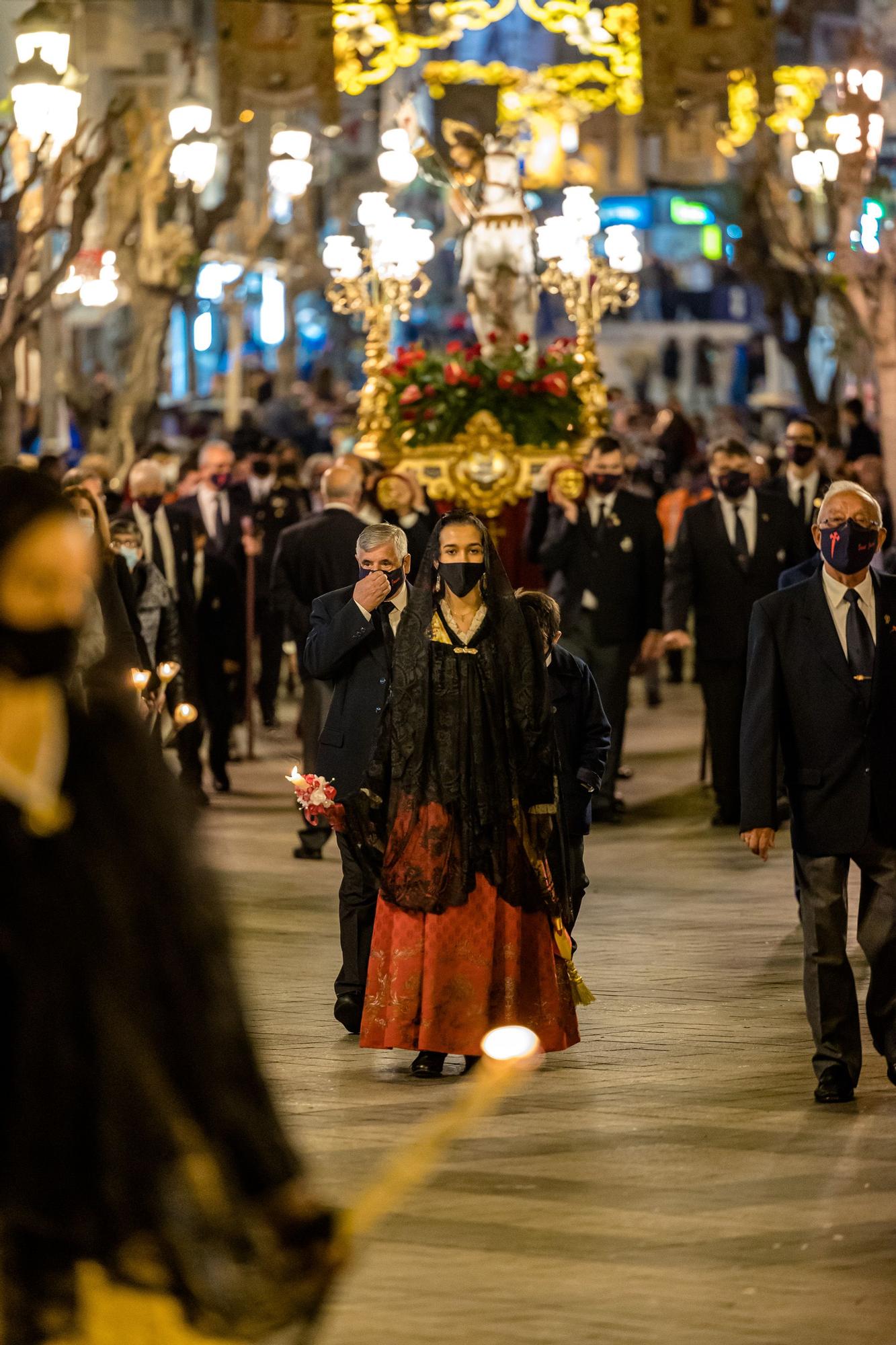 Sant Jaume vuelve a recorrer las calles en las Fiestas de Benidorm