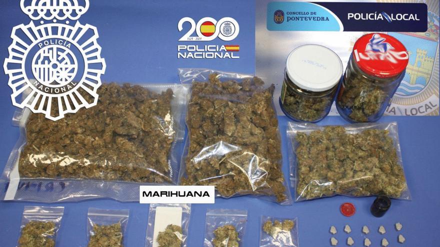 Desarticulados varios puntos de distribución al menudeo de marihuana y MDMA en la ciudad