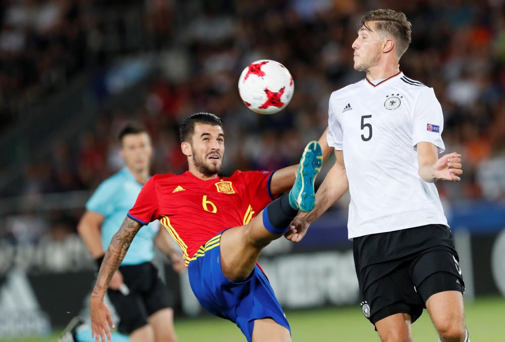 Final del Europeo Sub-21: España - Alemania