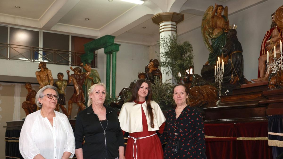 Vigo no es como Sagunto: aquí las mujeres son indispensables en los pasos