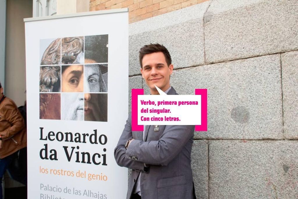 Christian Gálvez presentando su libro