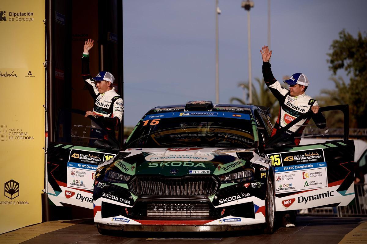 La entrega de premios del Rally Andalucía Sierra Morena, en imágenes La entrega de premios del Rally Andalucía Sierra Morena, en imágenes