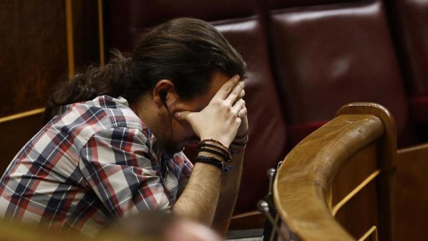 El pulso entre Iglesias y Errejón lastra a Podemos en el Congreso
