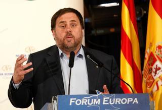 Junqueras, sobre el pacto entre el PP y CDC: "La mejor respuesta es mi sonrisa"