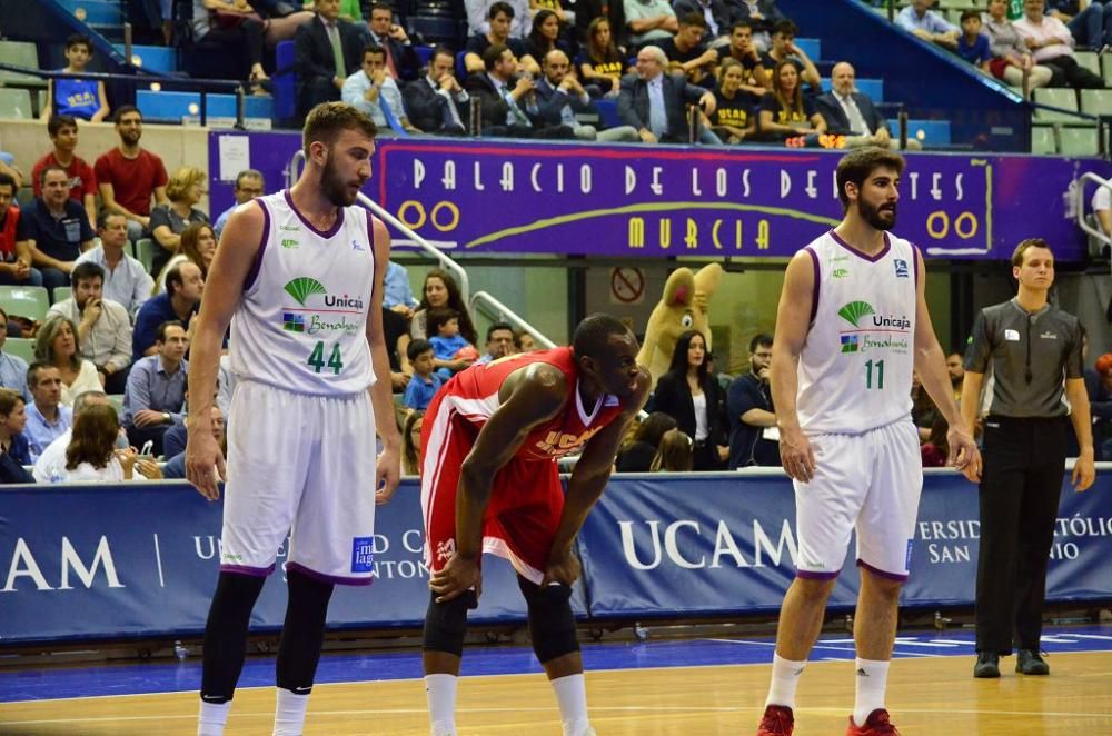 Baloncesto: UCAM Murcia - Unicaja Málaga