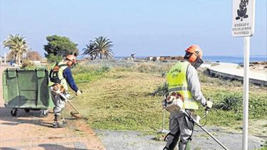 Acondicionan el paseo de Torre la Sal