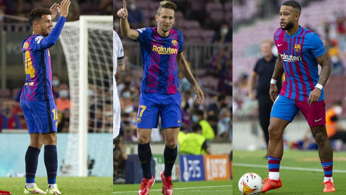 Coutinho, Luuk y Memphis, un tridente inédito que apunta al Granada