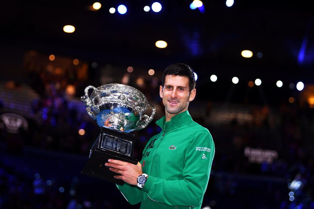 Final del Open de Australia: Thiem-Novak Djokovic