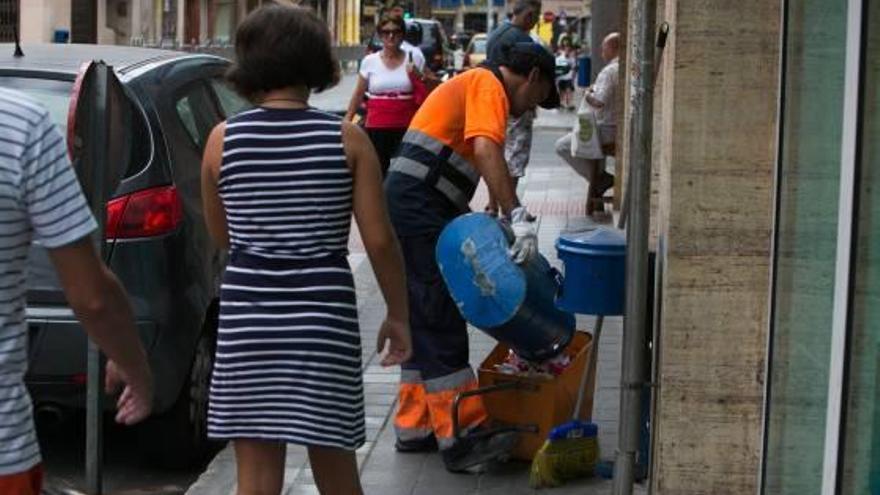 Atención Urbana prevé más basura de fuera y destinar los ingresos a una mayor limpieza