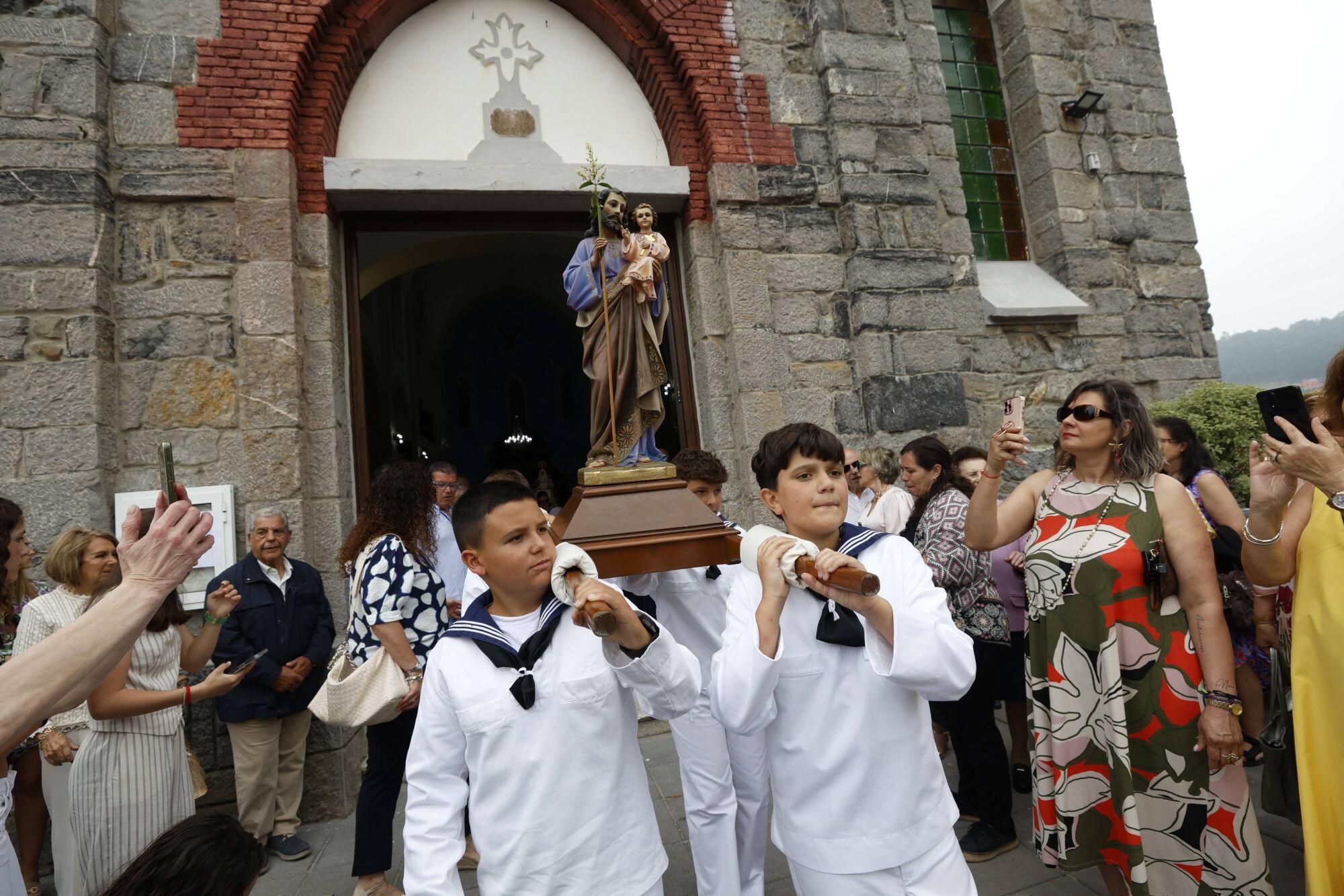 Así fue la procesión marinera de San Juan de la Arena