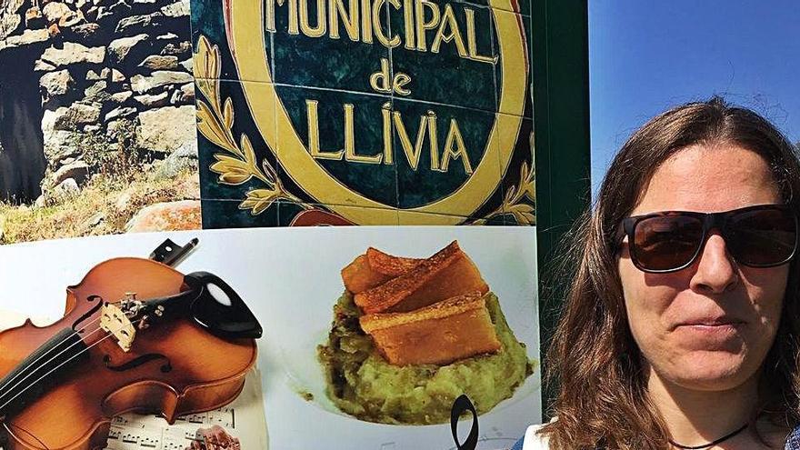 Cristina Velasco, aquest cap de setmana a l&#039;entrada de Llívia