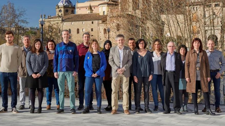 Imatge de la candidatura d&#039;ERC a Solsona.