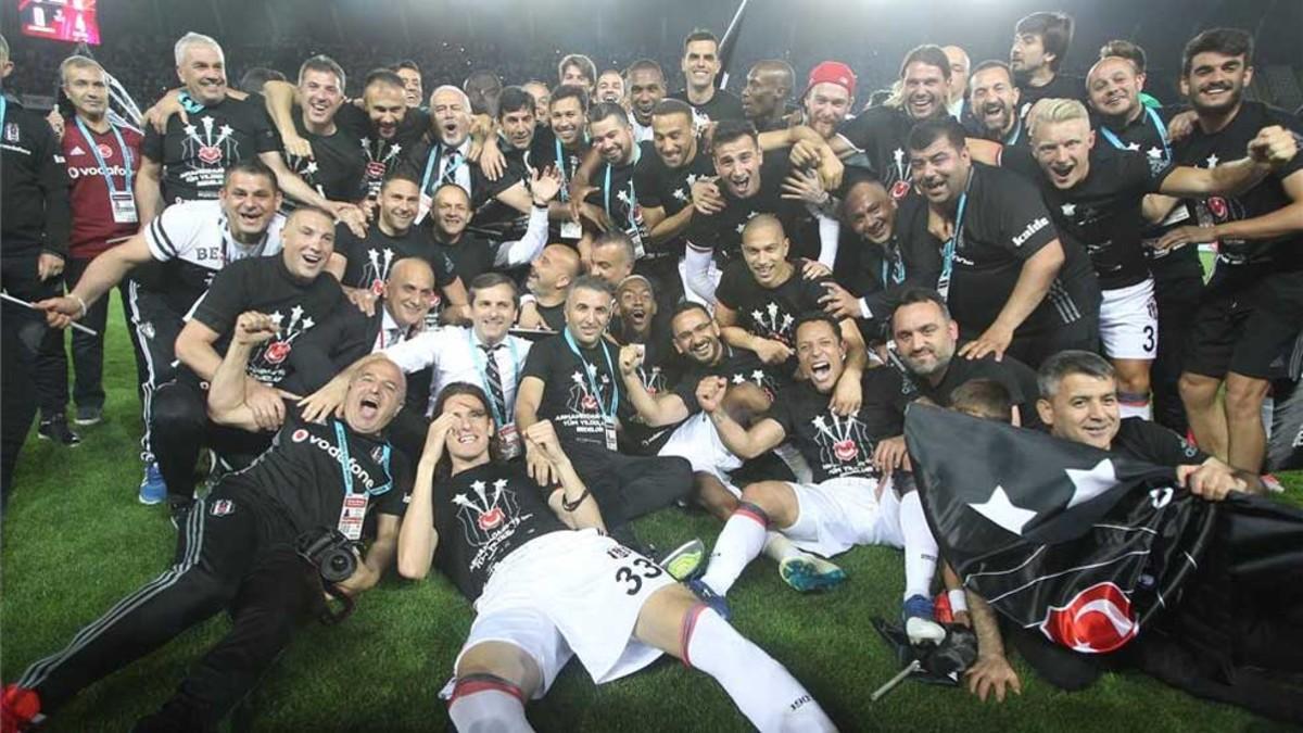 El Besiktas, fue campeón de la Liga turca en 2017