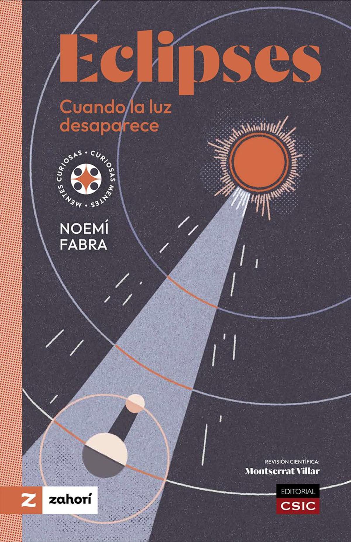 Portada de 'Eclipses. Cuando la luz desaparece', de Noemí Fabra y Montserrat Villar.