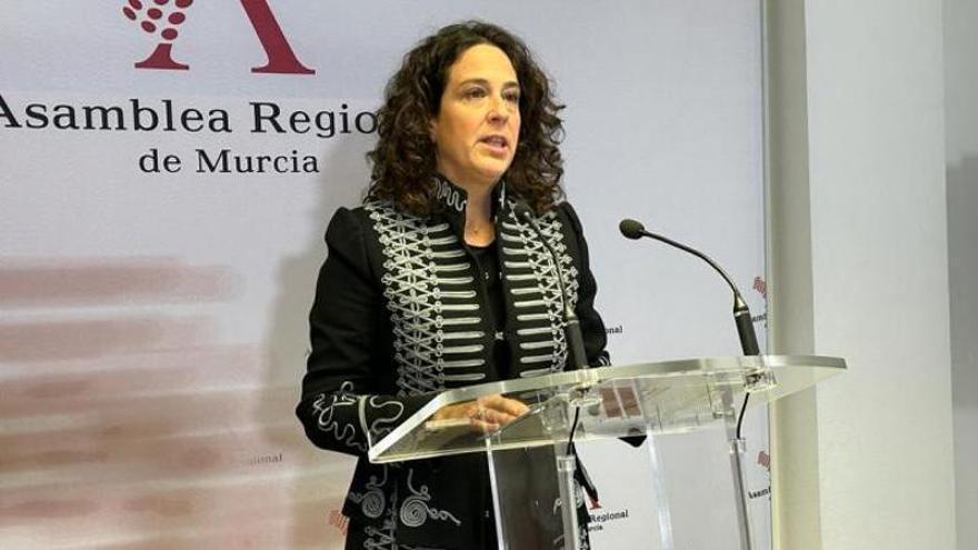 La portavoz adjunta, María José Ruiz Díaz.