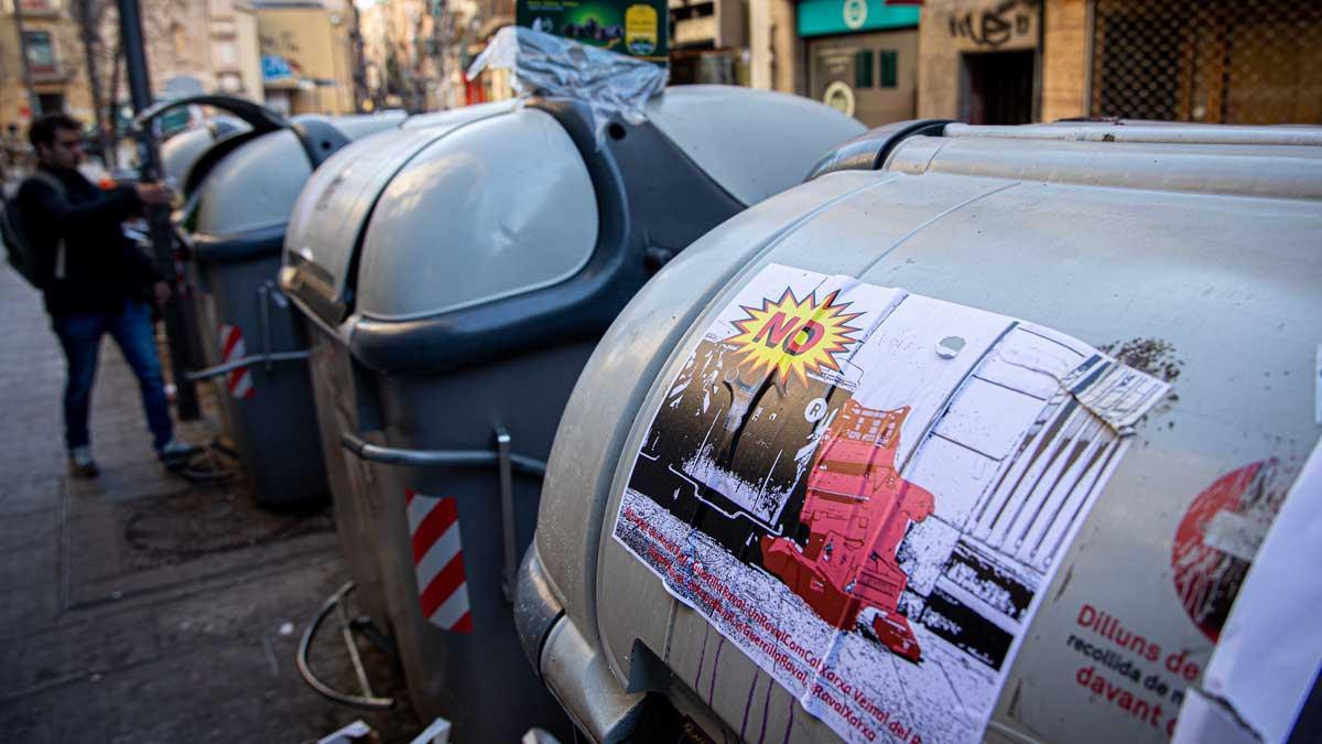 Basura en el Raval