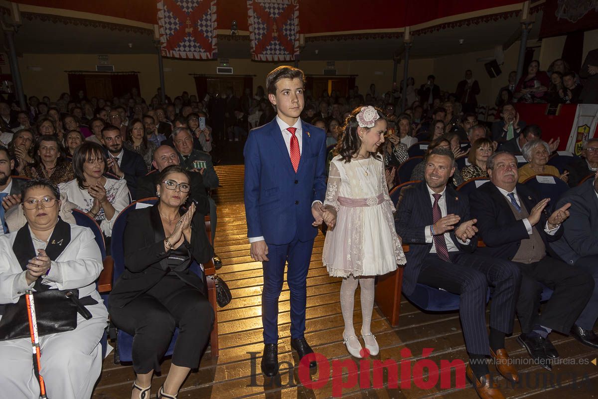 Gala Festera en Caravaca (presentación de Reyes Cristianos e Infantes de Castilla)