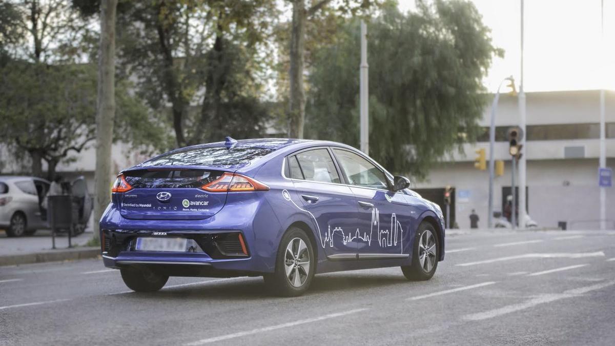 Coche eléctrico de Avancar.