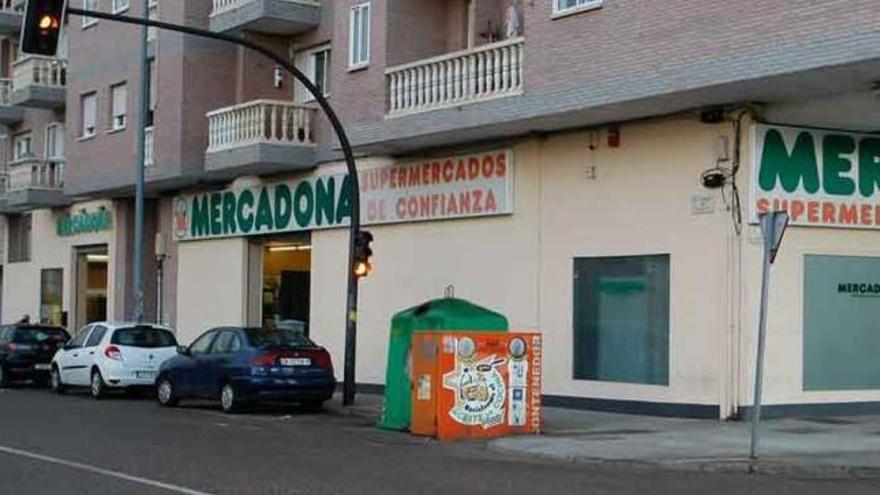 Supermercado Mercadona de la avenida de Galicia.