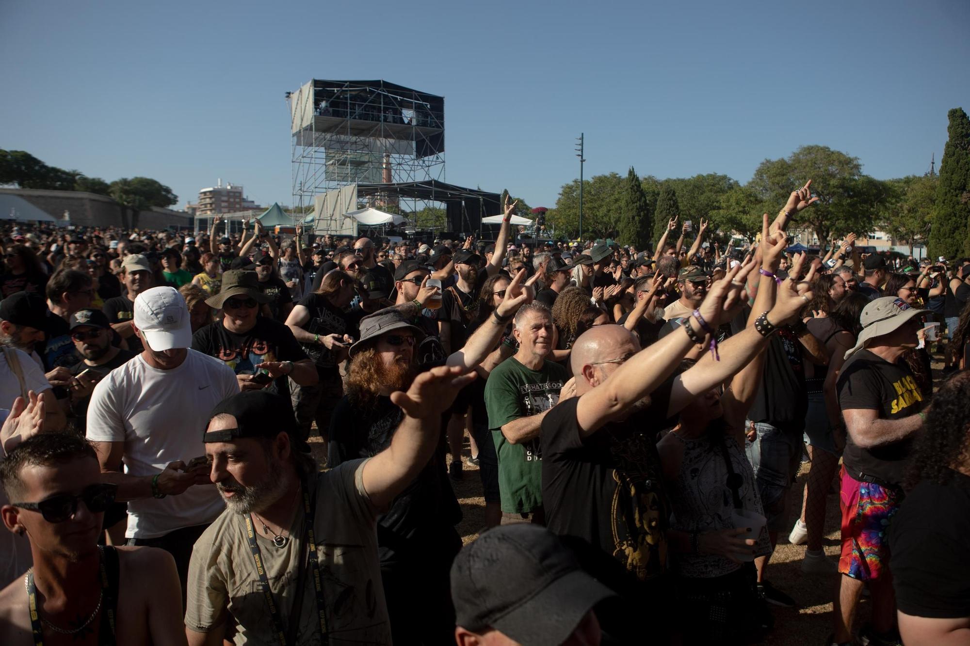 Así ha sido el ambiente en el primer día del Rock Imperium Festival 2025 en Cartagena