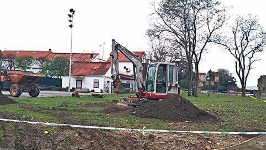 Obras en la red de agua en Santa Cruz.