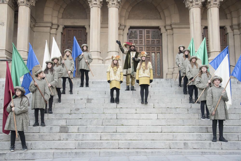 L''arribada del Príncep Assuan a Manresa