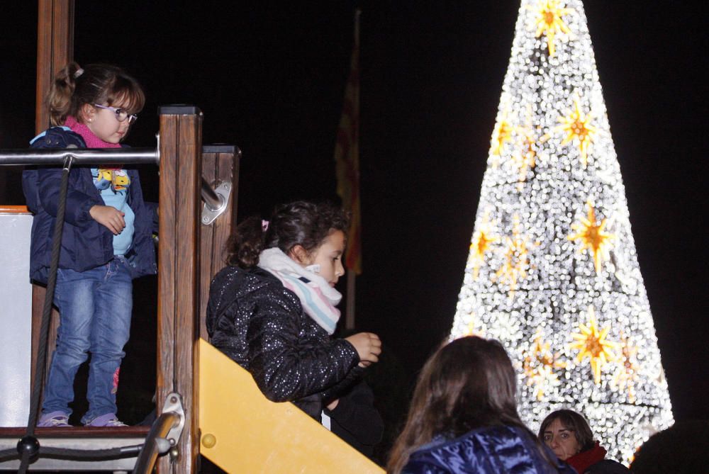 Encesa de les llums de Nadal a Girona