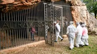 Maltravieso retoma las visitas a la espera de la neocueva para 2026
