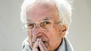 El director de cine francés Bertrand Tavernier.