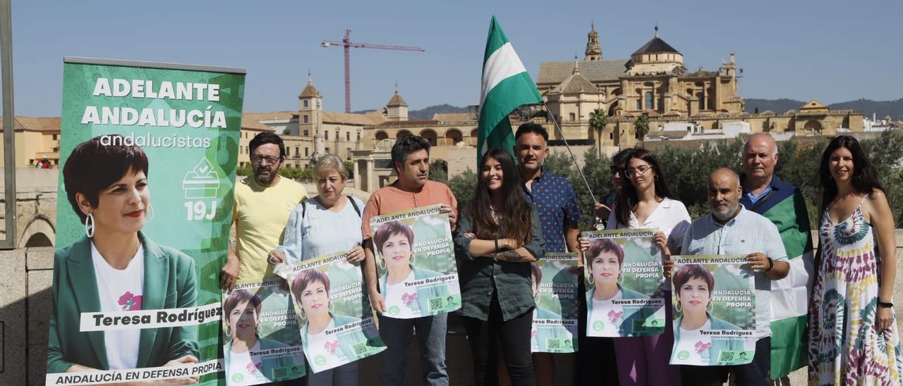Adelante Andalucía presenta su candidatura por Córdoba para el 19J.