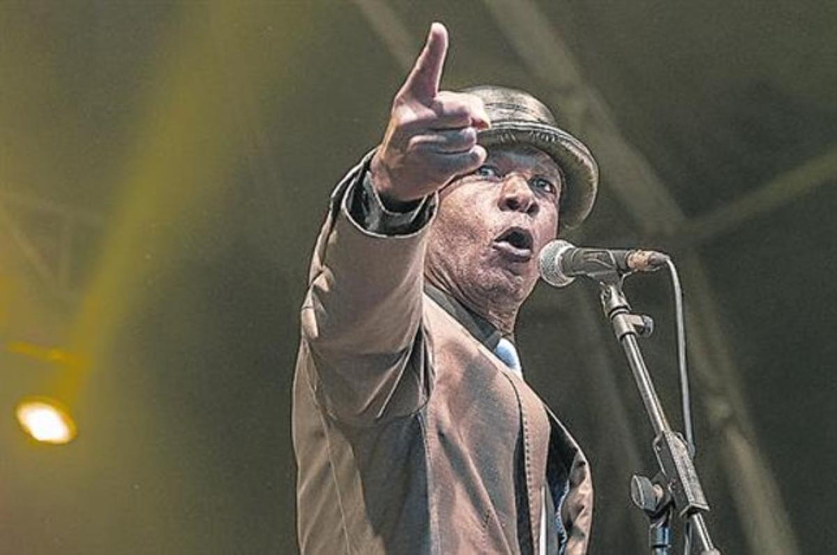 Un moment del concert de The Selecter. Un moment del concert de The Selecter.