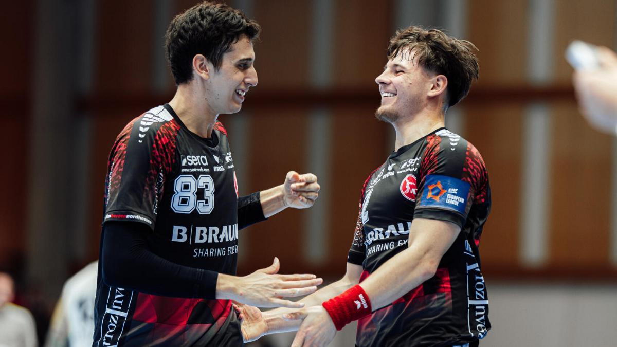 Ian Barrufet, con el joven Leon Stehl (18 años)