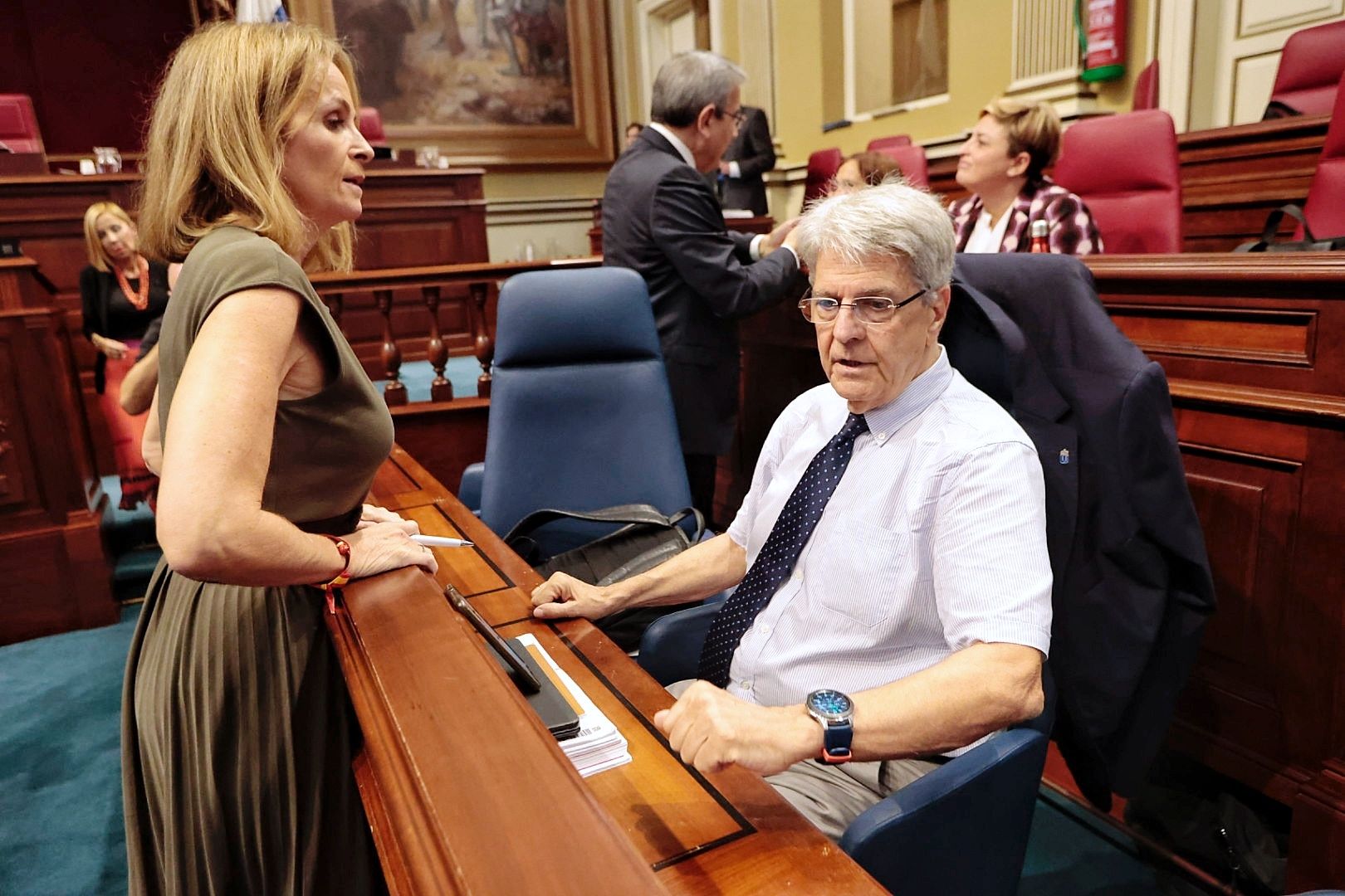 Pleno en el Parlamento de Canarias (12/12/22)