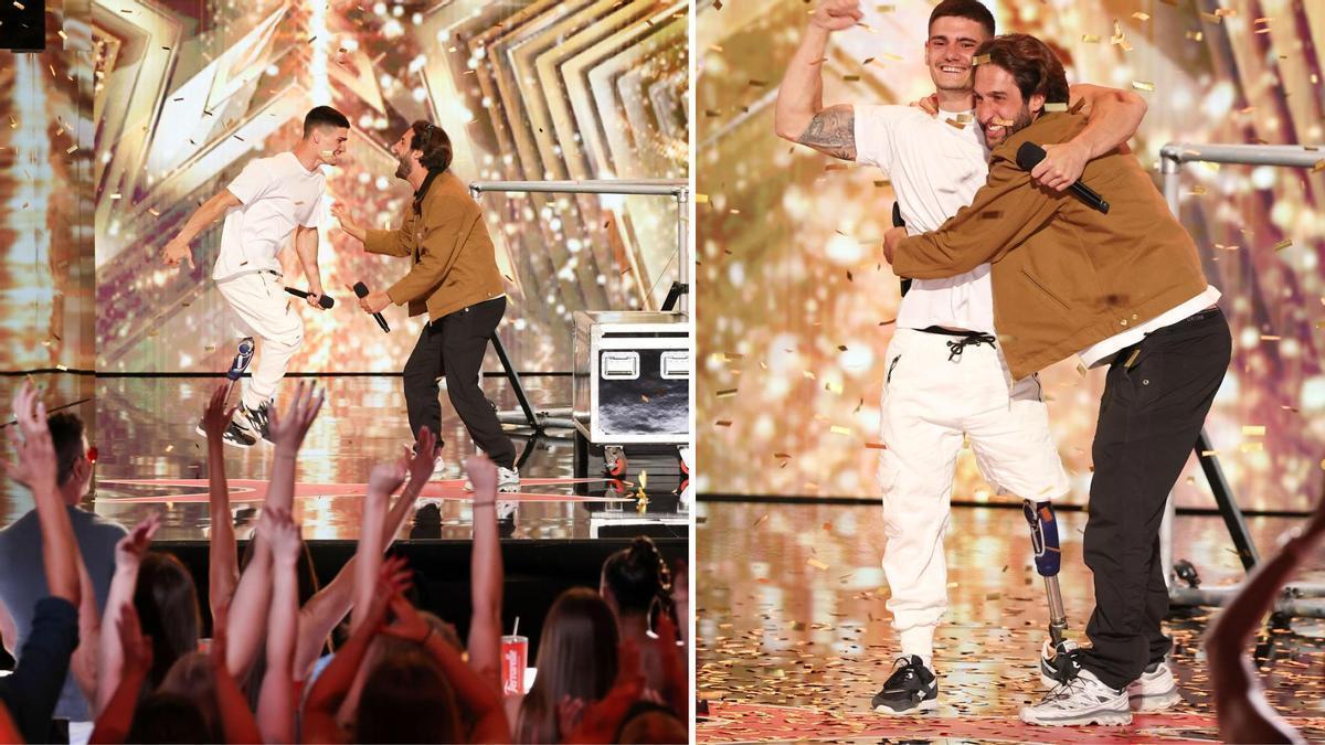 Rubén Roldán en America's Got Talent.