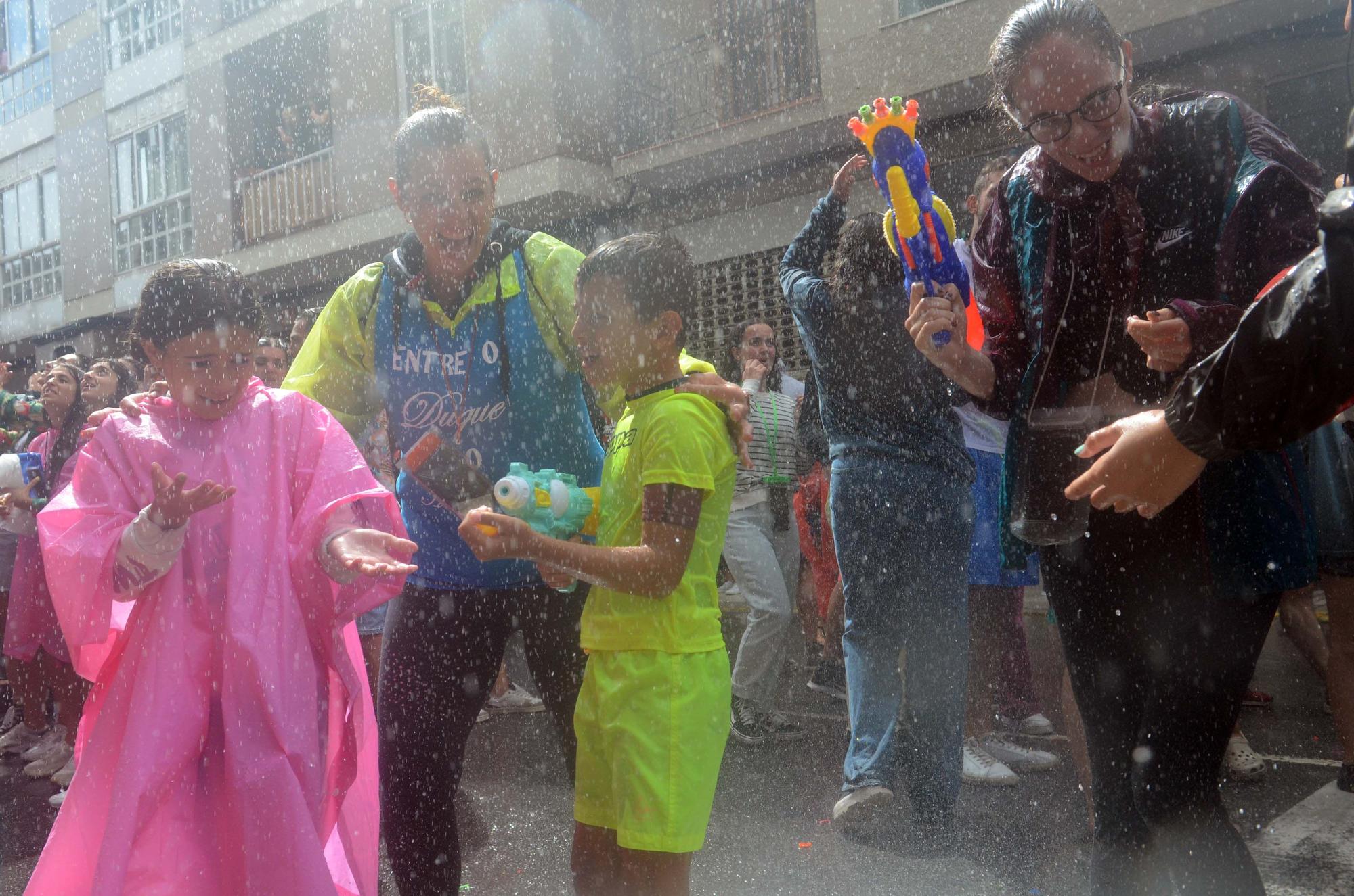 Una fiesta pasada por agua