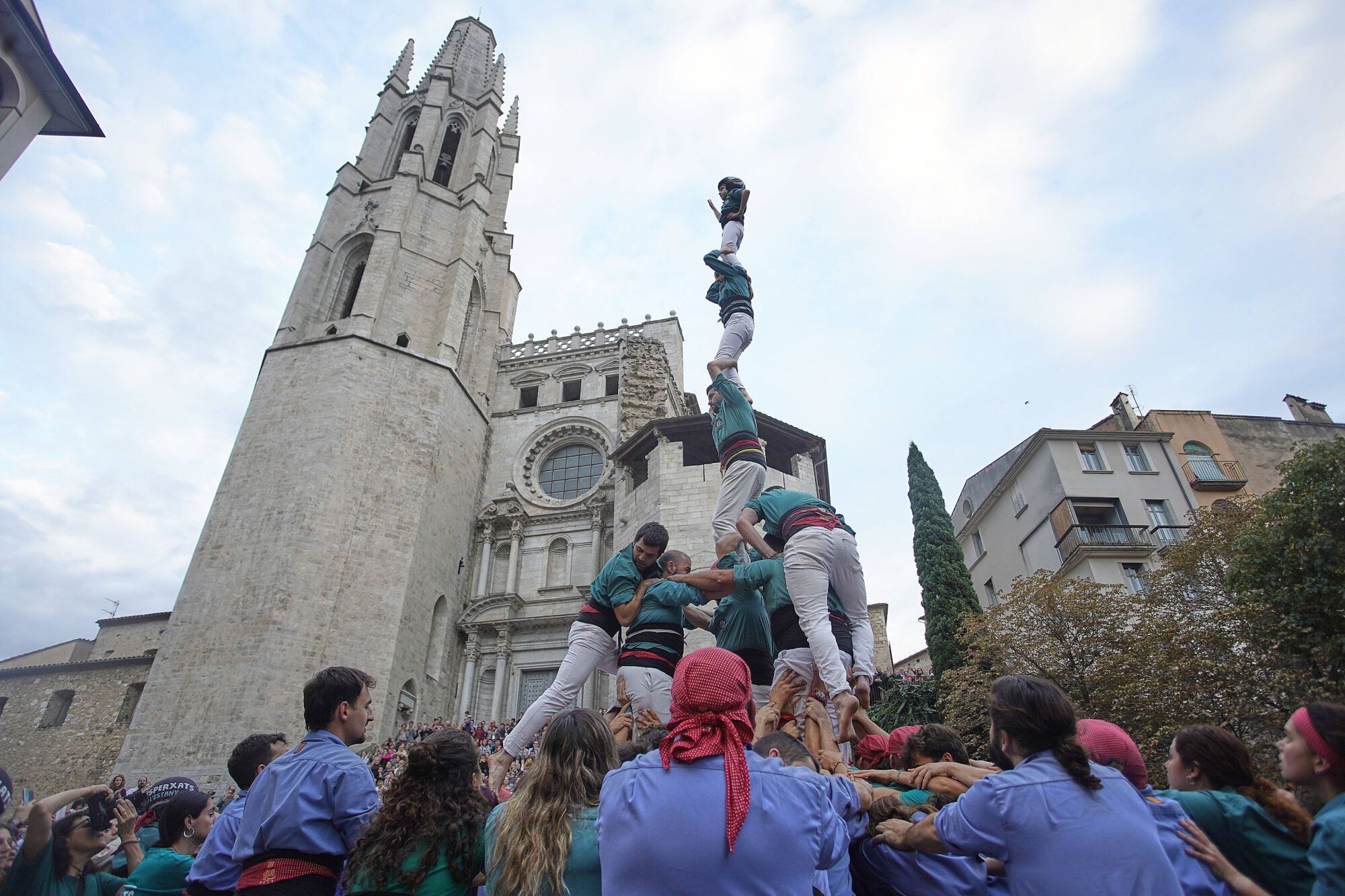 Castells de Vigília amb els Marrecs de Salt