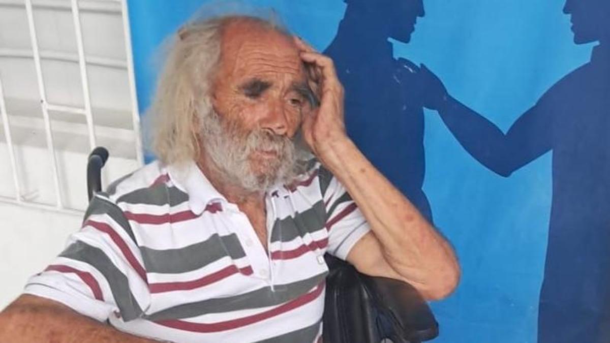 Ricardo, tras ser encontrado en Colombia después de su cautiverio