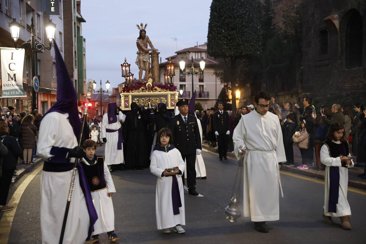 La procesión del Silencio de la Semana Santa Ovetense